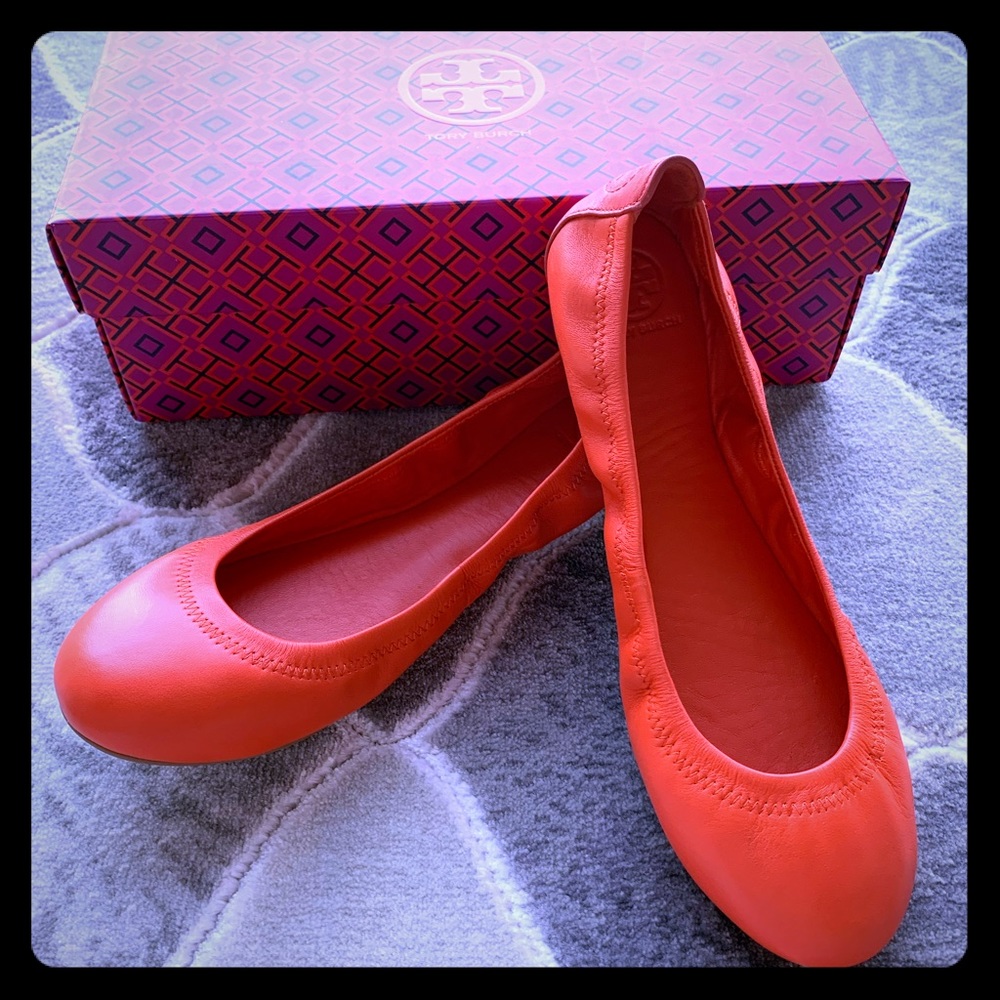 🥿Tory Burch Poppy Ted Zoe Ballet Flats🥿